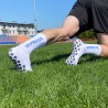 3x GRIPSOCKS.PL AZURE - Biało-Niebieskie Skarpety Antypoślizgowe