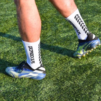 SKARPETY ANTYPOŚLIZGOWE PIŁKARSKIE dla dzieci GRIPSOCKS.PL JUNIOR