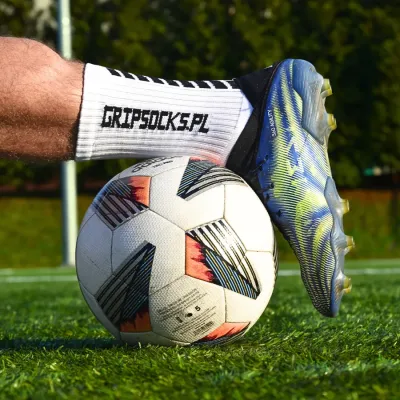 SKARPETY ANTYPOŚLIZGOWE PIŁKARSKIE dla dzieci GRIPSOCKS.PL JUNIOR