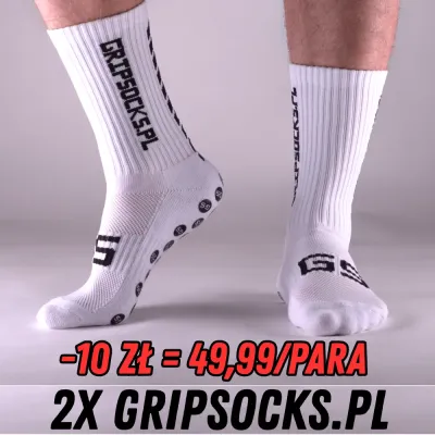 SKARPETY ANTYPOŚLIZGOWE PIŁKARSKIE GRIPSOCKS.PL